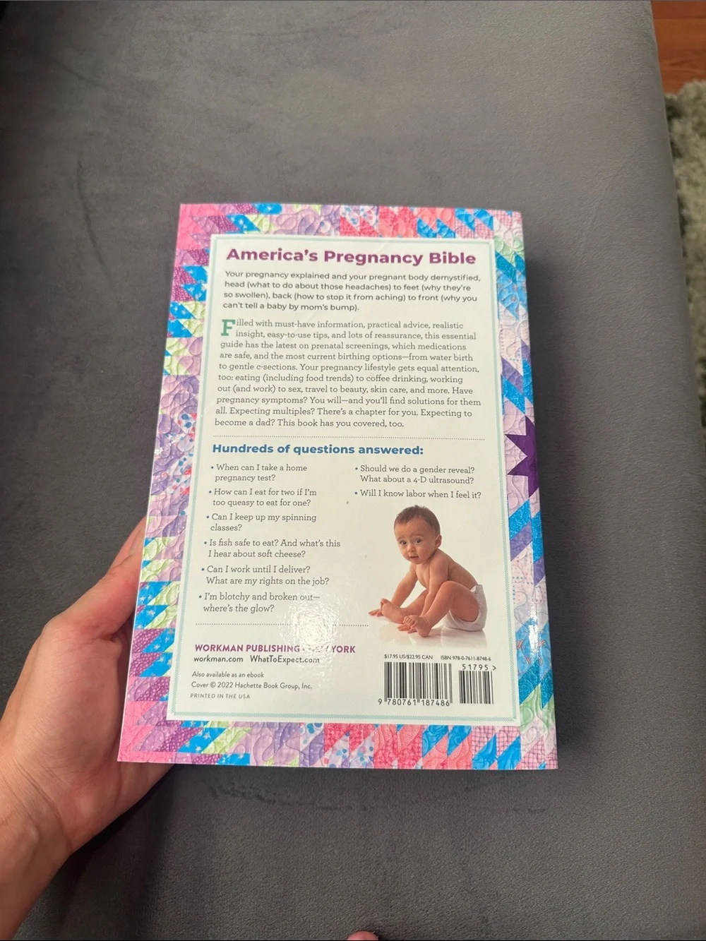 What to Expect When You're Expecting by Heidi Murkoff - Blue Cover